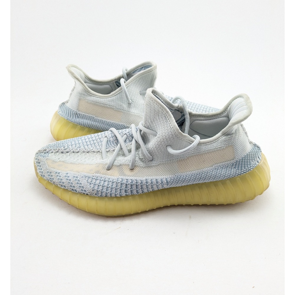 Mens Adidas Yeezy Boost 350 V2 Cloud White Athletic Shoes FW3043 Size 10